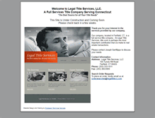 Tablet Screenshot of legaltitlect.com